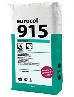 High-strength fast-setting self-leveling floor 915 Eurobond