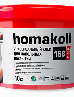 Universal adhesive for floor coverings Homakoll 168 Prof